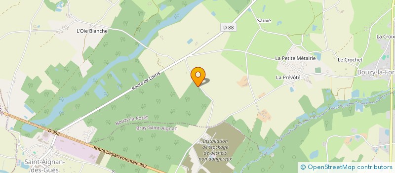 localisation de l'entreprise MADAME ELODIE FERET à BOUZY-LA-FORET