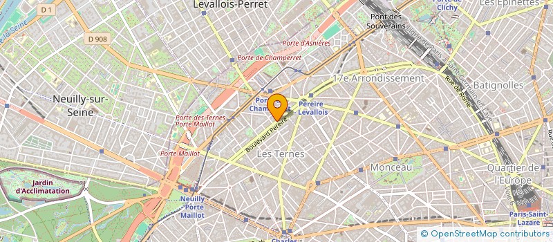 localisation de l'entreprise MADAME ELODIE FERNANDEZ  PARIS