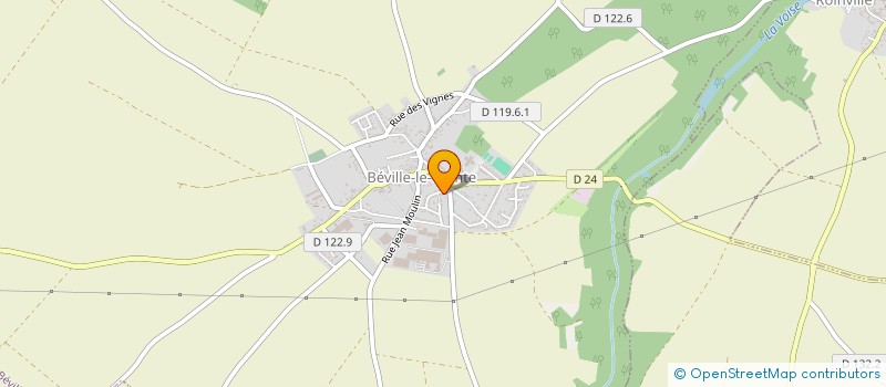 localisation de l'entreprise MADAME ELODIE FERRANDON à BEVILLE-LE-COMTE