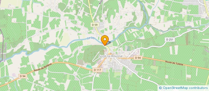 localisation de l'entreprise MADAME ELODIE FERRIGNO à SUZE-LA-ROUSSE
