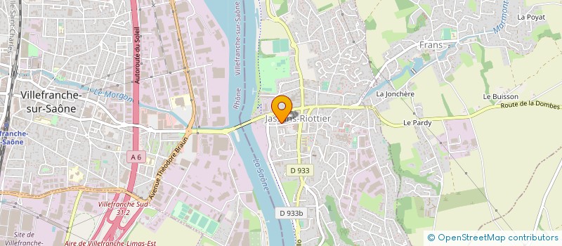 localisation de l'entreprise MADAME ELODIE FEZAY à JASSANS-RIOTTIER