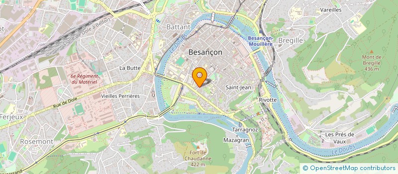 localisation de l'entreprise MADAME ELODIE FLAVENOT à BESANCON