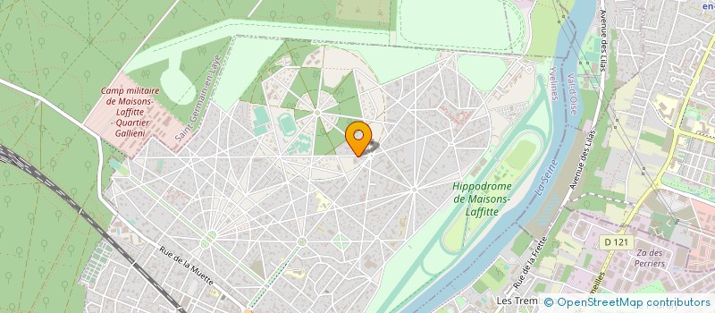localisation de l'entreprise MADAME ELODIE FLEUROT à MAISONS-LAFFITTE