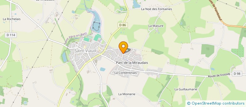 localisation de l'entreprise MADAME ELODIE FLEURY à CHAUMES-EN-RETZ