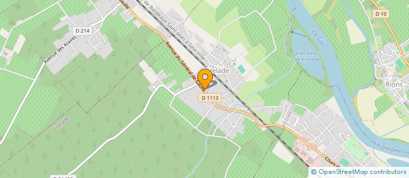 localisation de l'entreprise MADAME ELODIE FLORIDIA  VIRELADE