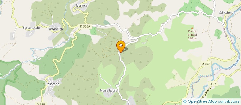 localisation de l'entreprise MADAME ELODIE FOATA  SERRA-DI-FERRO