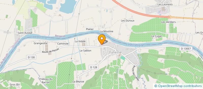 localisation de l'entreprise MADAME ELODIE FONTANA  EYNESSE