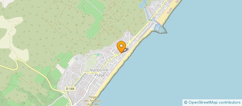 localisation de l'entreprise MADAME ELODIE FONTROUGE  NARBONNE