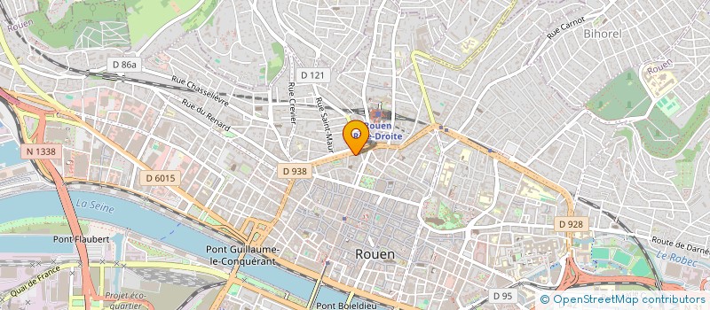 localisation de l'entreprise MADAME ELODIE FORESTIER  ROUEN