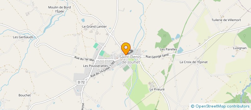 localisation de l'entreprise MADAME ELODIE FORISSIER à GOURNAY