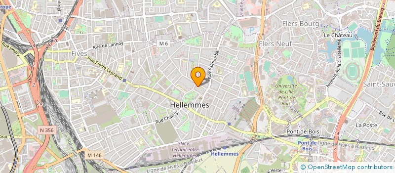 localisation de l'entreprise MADAME ELODIE FOUGERE à LILLE