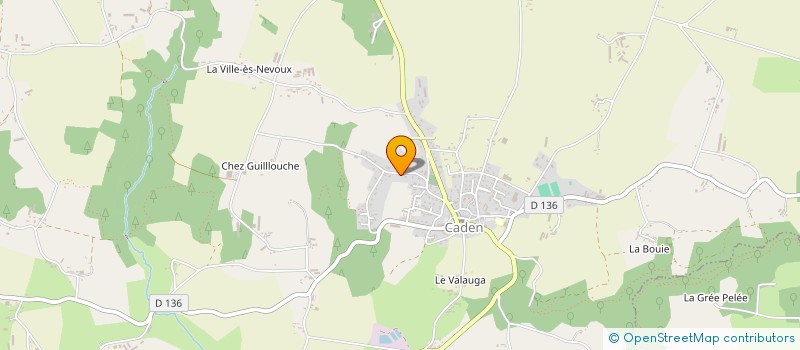 localisation de l'entreprise MADAME ELODIE FOURAGE  CADEN