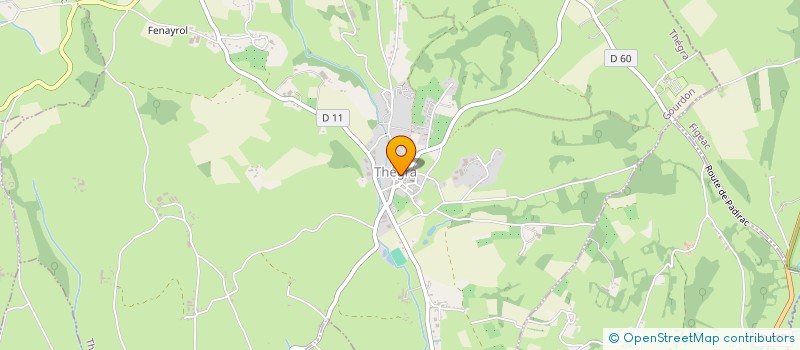 localisation de l'entreprise MADAME ELODIE FOUREL  THEGRA