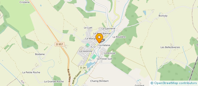 localisation de l'entreprise MADAME ELODIE FRANCOIS  PERIGNY