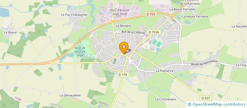 localisation de l'entreprise MADAME ELODIE FRANCOIS  LEGE