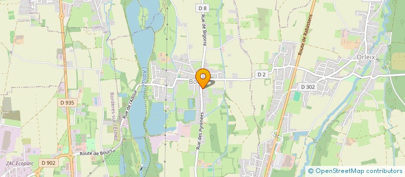 localisation de l'entreprise MADAME ELODIE FREITAS  TARBES