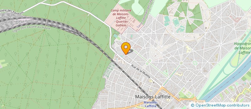 localisation de l'entreprise MADAME ELODIE FRENKEL à MAISONS-LAFFITTE