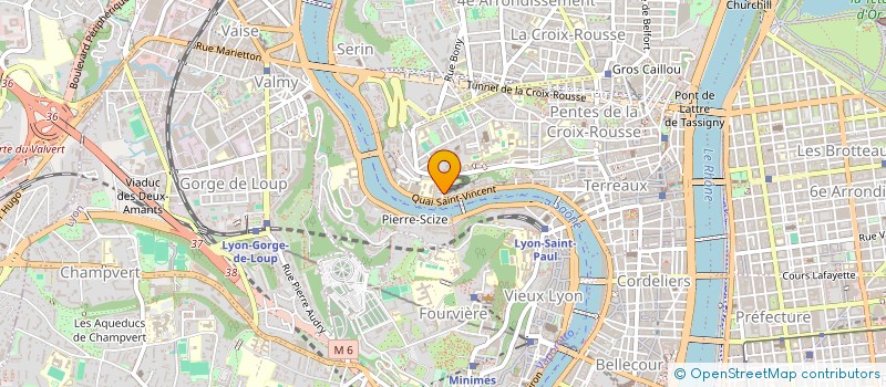 localisation de l'entreprise MADAME ELODIE GAGET  LYON