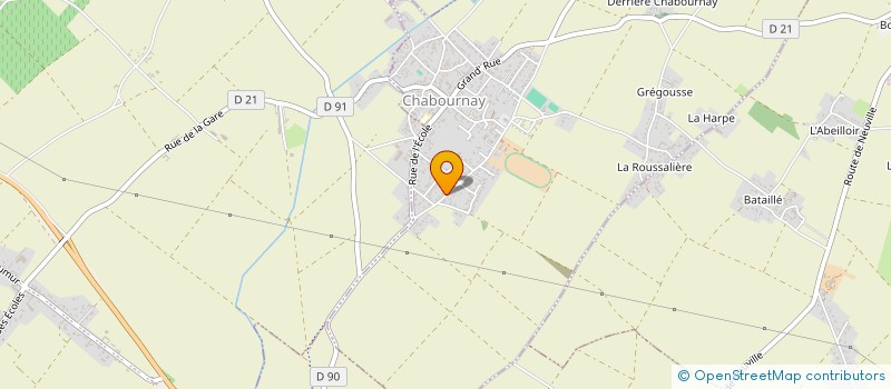 localisation de l'entreprise MADAME ELODIE GAILLARD  SAINT-MARTIN-LA-PALLU