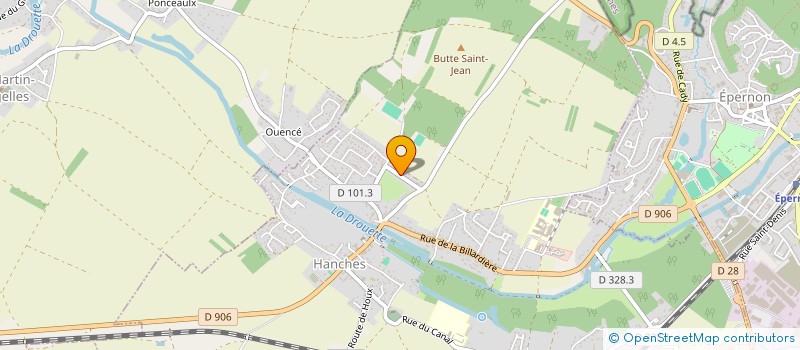 localisation de l'entreprise MADAME ELODIE GARNIER à HANCHES