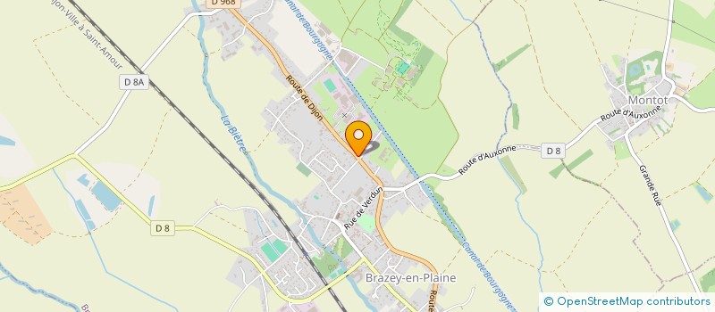 localisation de l'entreprise MADAME ELODIE GAUDEZ  BRAZEY-EN-PLAINE