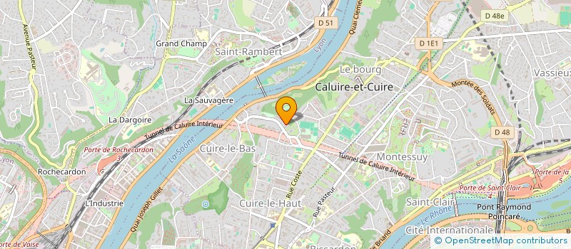 localisation de l'entreprise MADAME ELODIE GAUDILLAT à CALUIRE-ET-CUIRE