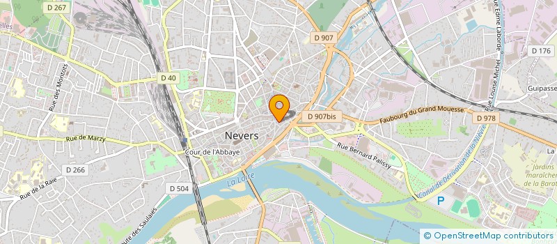 localisation de l'entreprise MADAME ELODIE GAUTHIER à NEVERS