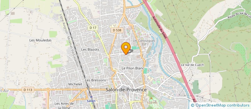 localisation de l'entreprise MADAME ELODIE GAY à SALON-DE-PROVENCE