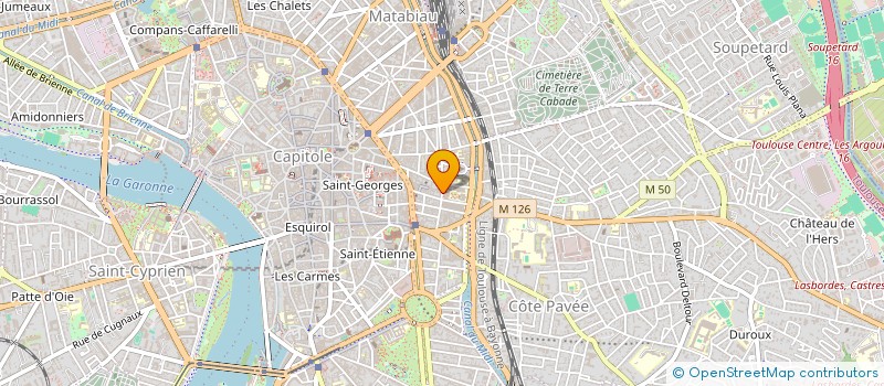 localisation de l'entreprise MADAME ELODIE GELAS à TOULOUSE