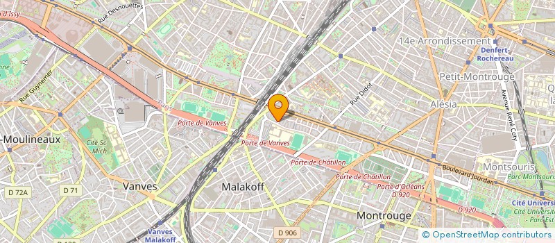 localisation de l'entreprise MADAME ELODIE GENOUD  PARIS