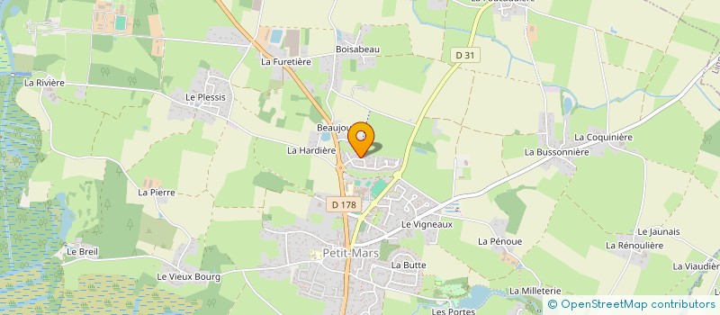 localisation de l'entreprise MADAME ELODIE GESLAIN  PETIT-MARS