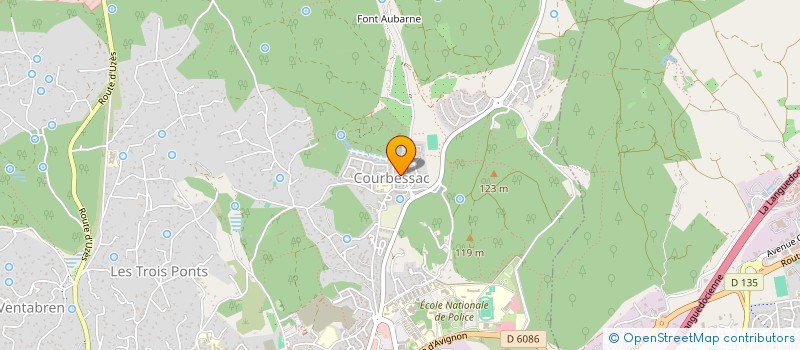 localisation de l'entreprise MADAME ELODIE GIBERT  NIMES