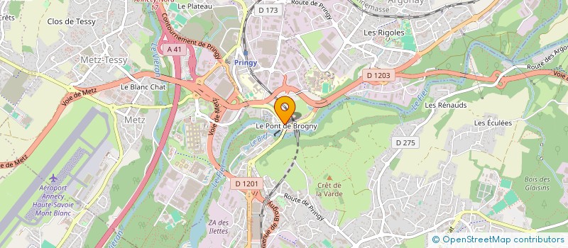 localisation de l'entreprise MADAME ELODIE GIERSCH  MONTAGNY-LES-LANCHES