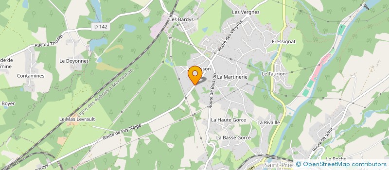 localisation de l'entreprise MADAME ELODIE GILLES  LES MATHES