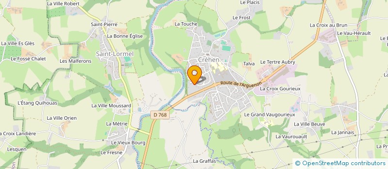 localisation de l'entreprise MADAME ELODIE GIRMA  CREHEN