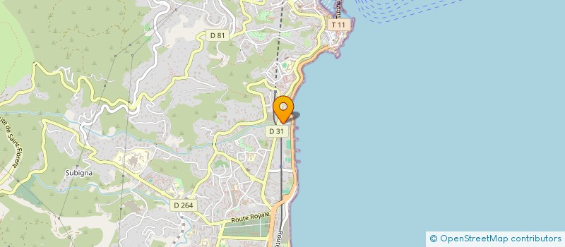 localisation de l'entreprise MADAME ELODIE GIVERNAUD à BASTIA