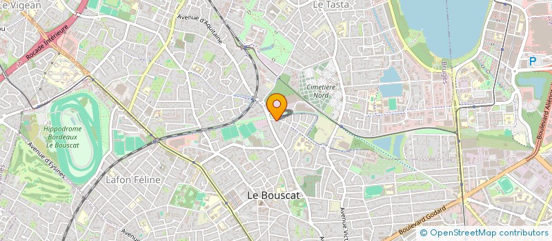 localisation de l'entreprise MADAME ELODIE GIVRY  LE BOUSCAT