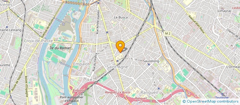 localisation de l'entreprise MADAME ELODIE GLAISE  TOULOUSE