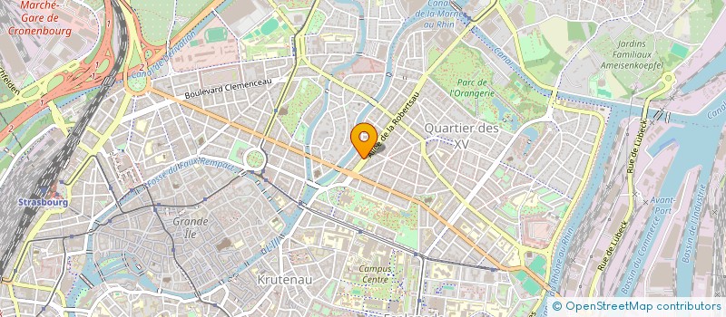 localisation de l'entreprise MADAME ELODIE GLAPIN  STRASBOURG