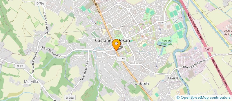 localisation de l'entreprise MADAME ELODIE GOBERT à CASTANET-TOLOSAN