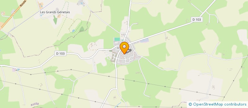 localisation de l'entreprise MADAME ELODIE GONCALVES  ASTILLE