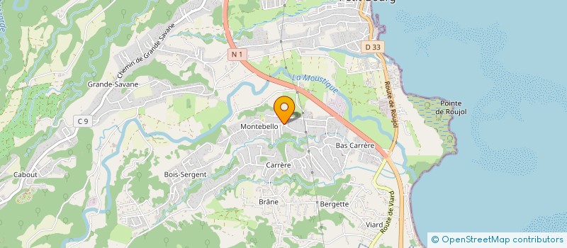 localisation de l'entreprise MADAME ELODIE GOSSUIN  PETIT-BOURG