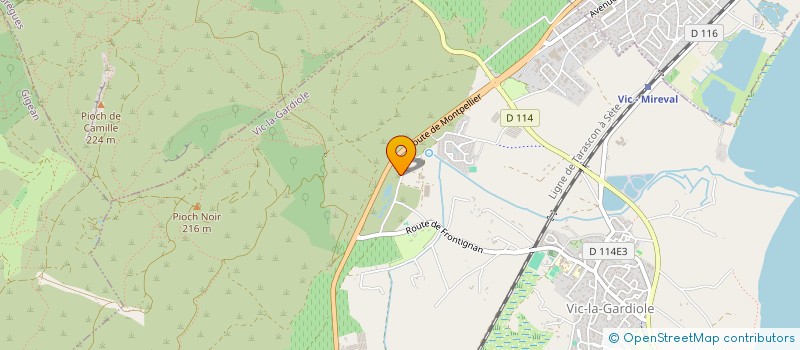 localisation de l'entreprise MADAME ELODIE GOTTARDI  VILLEFLOURE