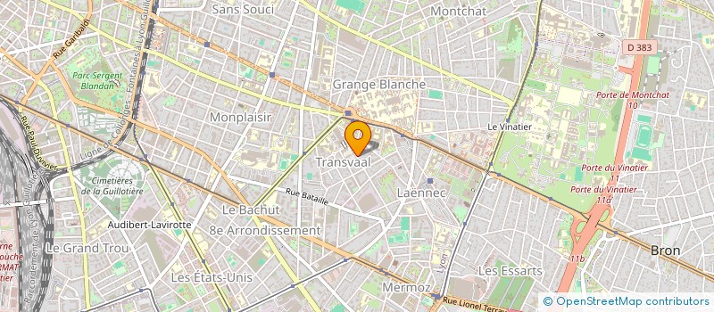 localisation de l'entreprise MADAME ELODIE GOUALARD  LYON