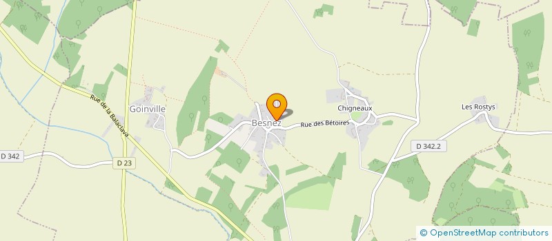 localisation de l'entreprise MADAME ELODIE GOUAUX à SAINT-ARNOULT-DES-BOIS