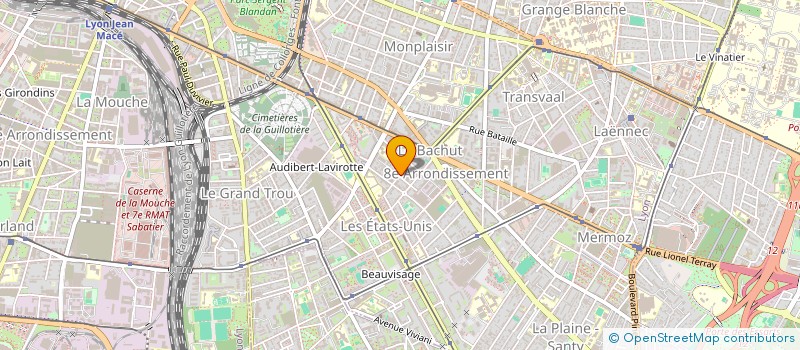 localisation de l'entreprise MADAME ELODIE GOYER  LYON