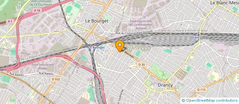 localisation de l'entreprise MADAME ELODIE GRAFF à DRANCY