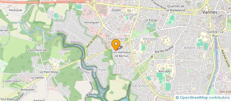 localisation de l'entreprise MADAME ELODIE GRANDGIRARD à VANNES