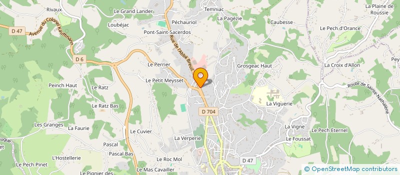 localisation de l'entreprise MADAME ELODIE GRANDHAYE  ROMBAS