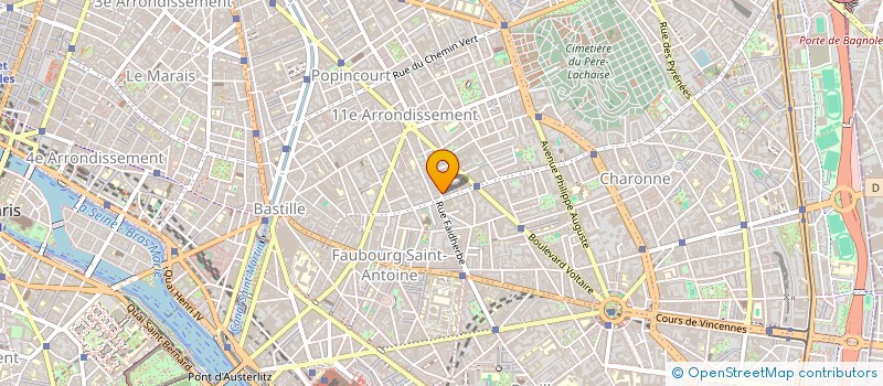 localisation de l'entreprise MADAME ELODIE GRANDSIRE  PARIS